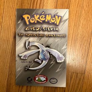 Pokémon Gold/Silver The Adventure Continues Soft cover Book
